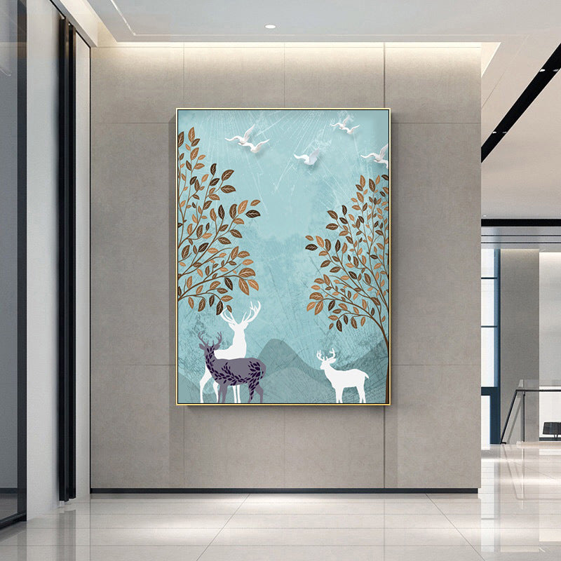 Forest Landscape Living Room Wall Painting