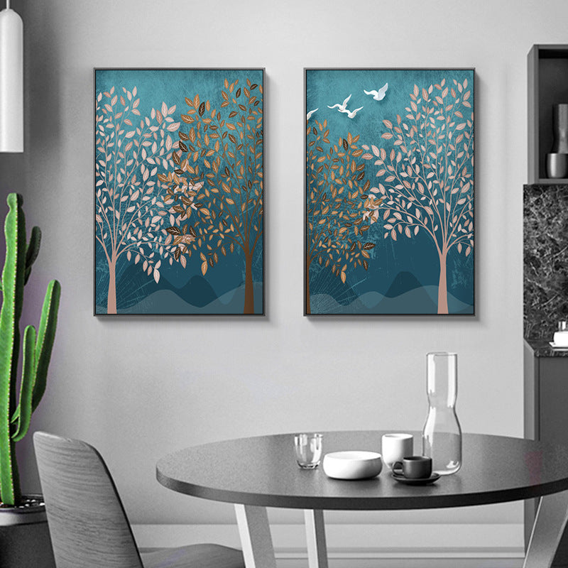Forest Landscape Living Room Wall Painting